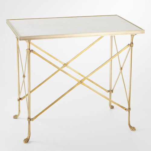 Global Views Directoire Rectangular Side Table