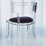 Global Views Klismos Acrylic Chair