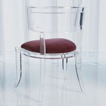 Global Views Klismos Acrylic Chair