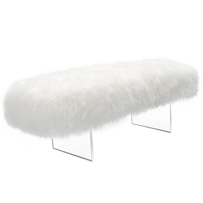 Kiera Sheepskin Bench