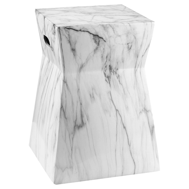 Sherwood Marbled Ceramic Garden Stool