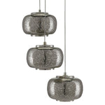 Currey & Co Pepper 3-Light Multi-Drop Pendant