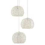 Currey & Co Piero 3-Light Multi-Drop Pendant