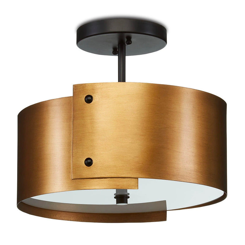 Currey & Co Ritsu Semi-Flush Ceiling Mount