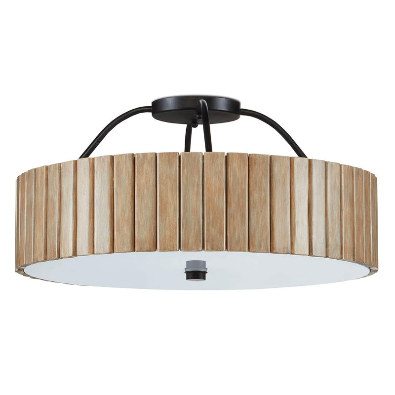 Currey & Co Tetterby Semi-Flush Ceiling Mount