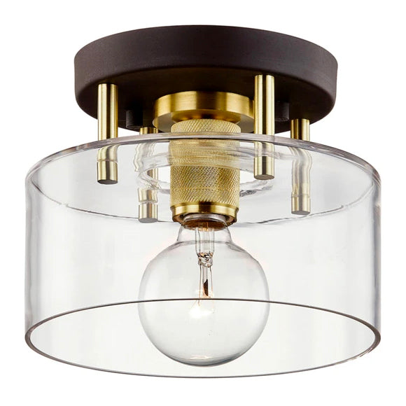 Troy Bergamot Station Semi-Flush Ceiling Mount