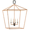 Currey & Co Denison Rattan Lantern