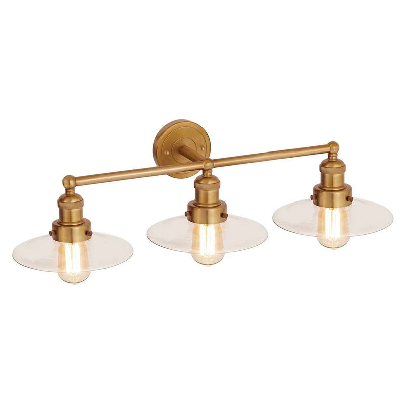 Tregaron Glass 3-Light Bath Vanity Light