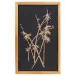 Bamboo Wood Framed Wall Art