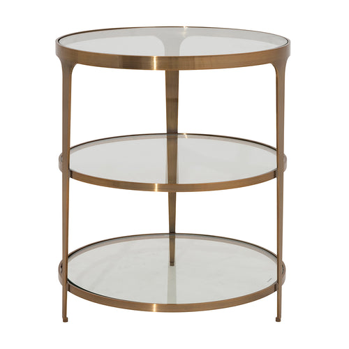 Worlds Away Vienna End Table