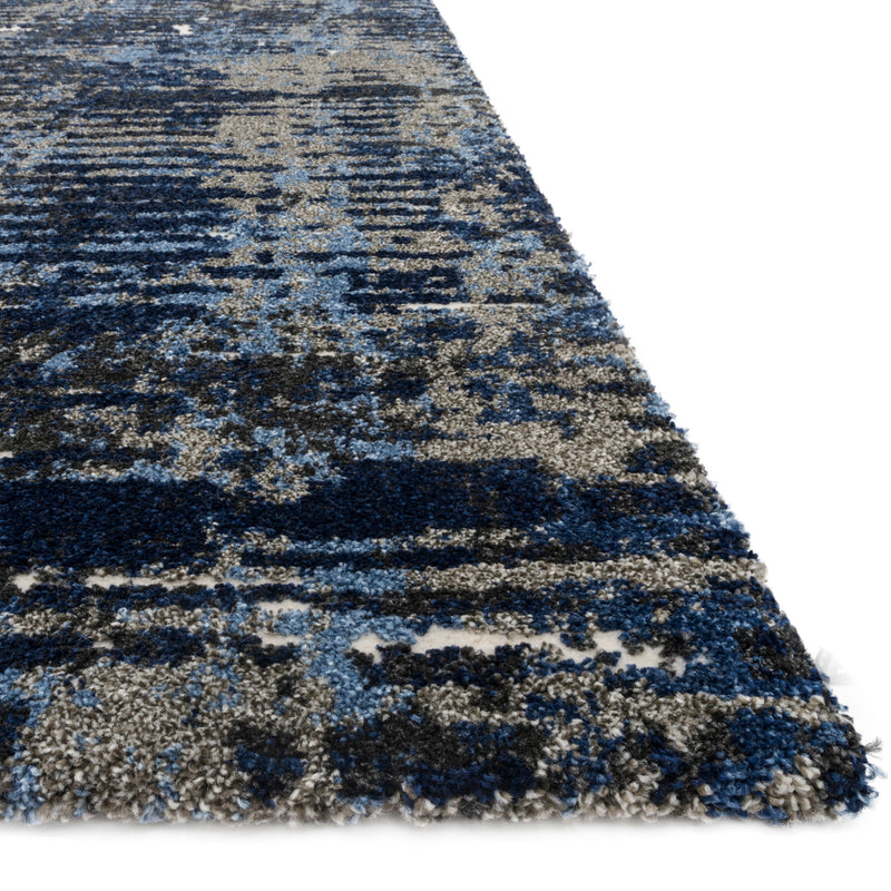 Loloi Viera Dark Blue/Gray Power Loomed Rug