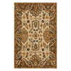 Loloi Victoria Ivory/Dark Taupe Hooked Rug