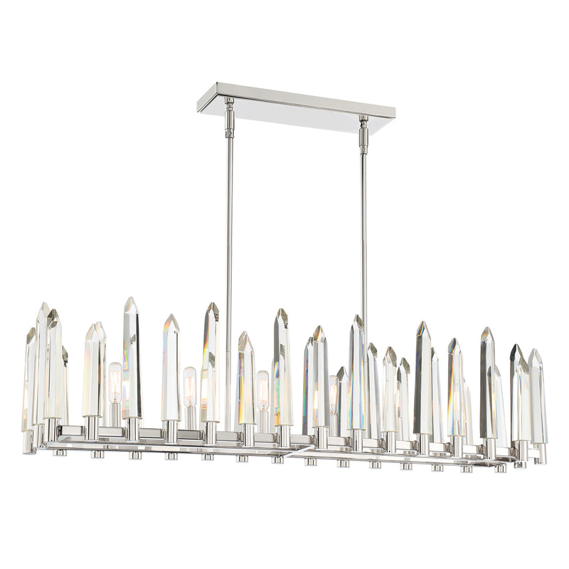 Crystorama Watson Linear Chandelier