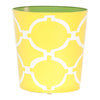 Worlds Away Modern Wastebasket