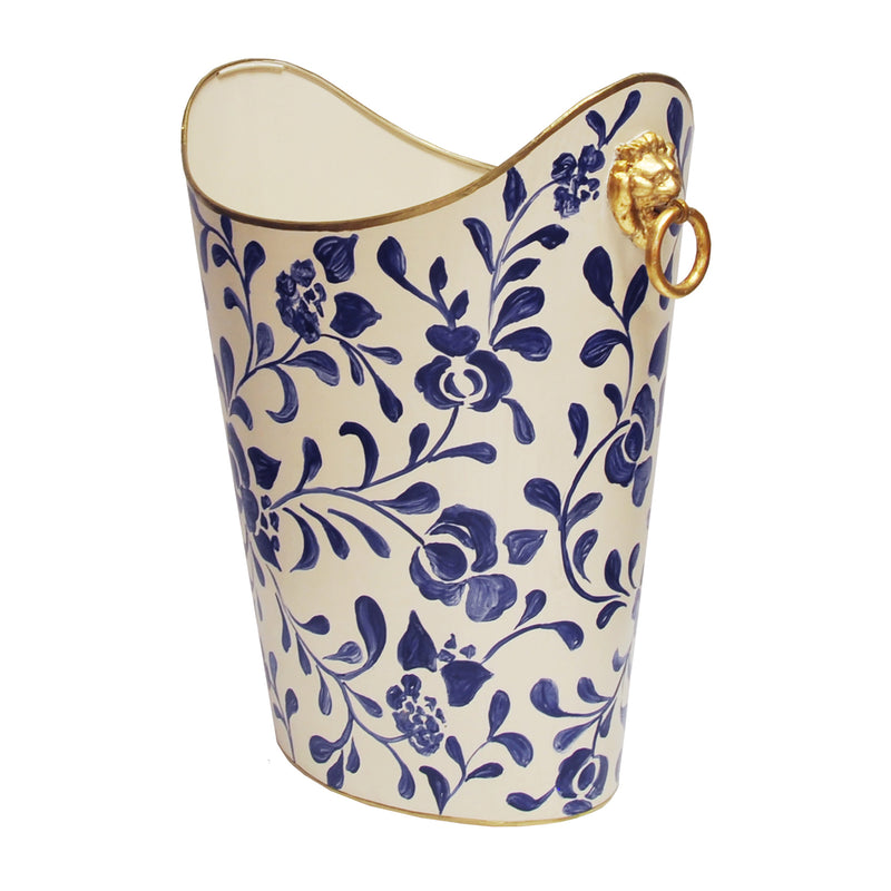 Worlds Away Vine Wastebasket