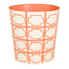 Worlds Away Cross Wastebasket