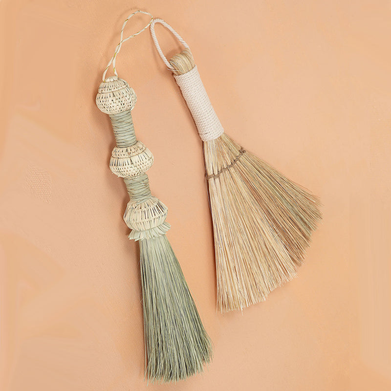 Wing Boho Broom Wall Accent