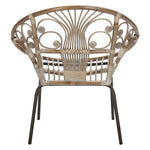 Mia Rattan Accent Chair