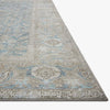 Loloi II Wynter Ocean/Silver Power Loomed Rug