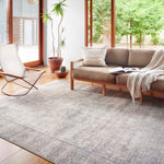 Loloi II Wynter Silver/Charcoal Power Loomed Rug