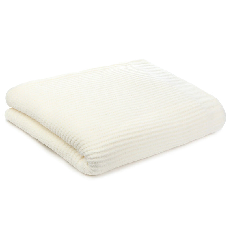 Kashwere Waffle Weave Queen Bed Blanket