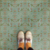 Franklin - Polly Baker Vinyl Floorcloth