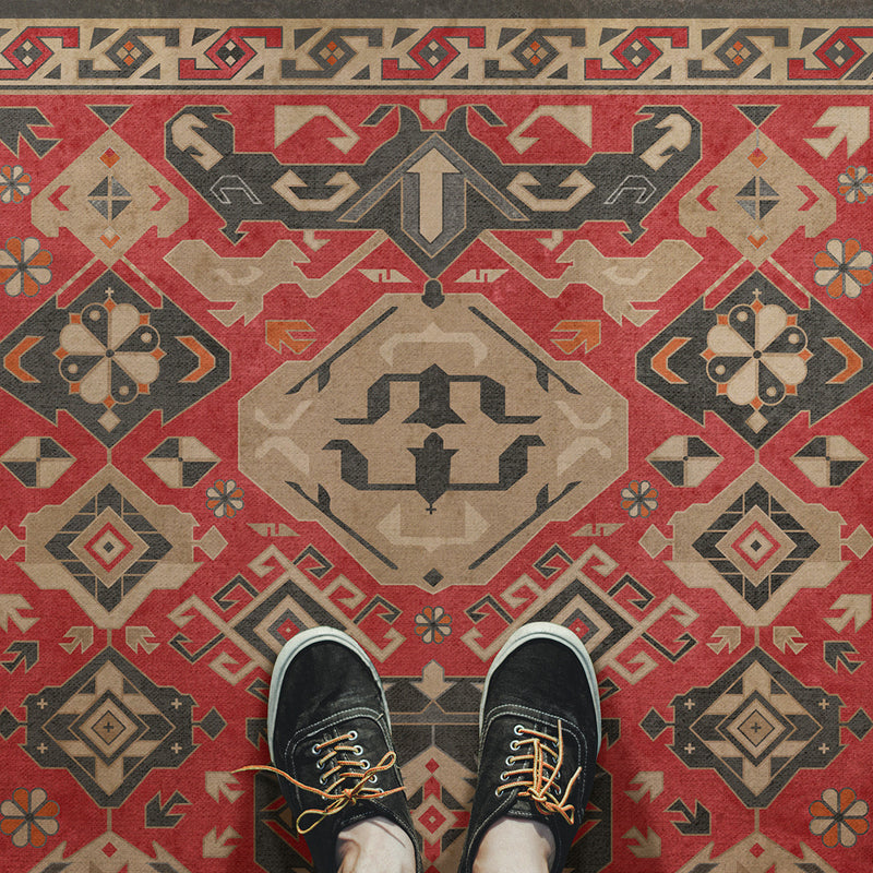 Traditional - All Spice Vinyl Floorcloth