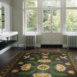 Applique - Greenest Dells Vinyl Floorcloth