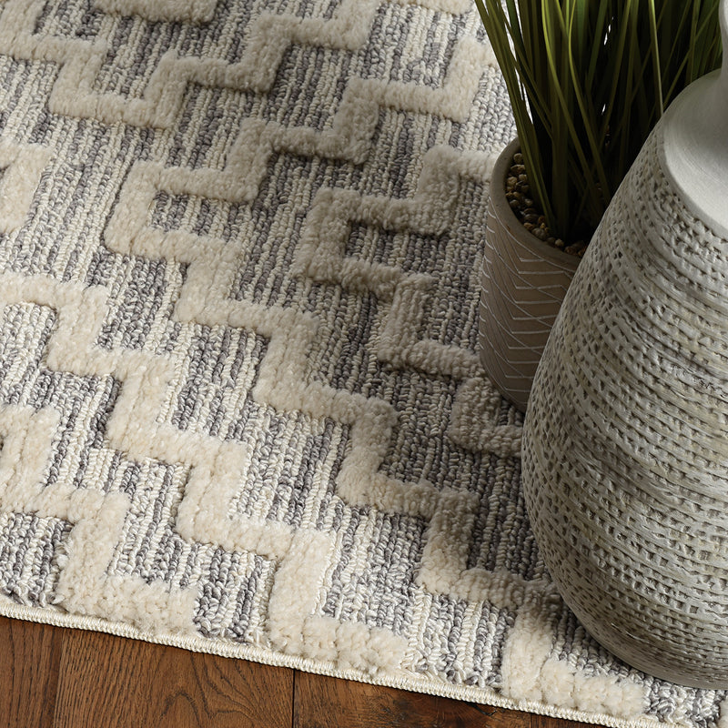 Willow Geo Machine Woven Rug