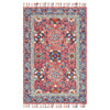 Loloi Zharah Rose/Denim Hooked Rug