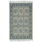 Loloi Zharah Mist/Blue Hooked Rug