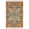 Loloi Zharah Rust/Blue Hooked Rug