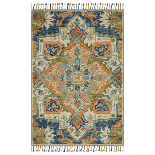 Loloi Zharah Blue/Multi Hooked Rug