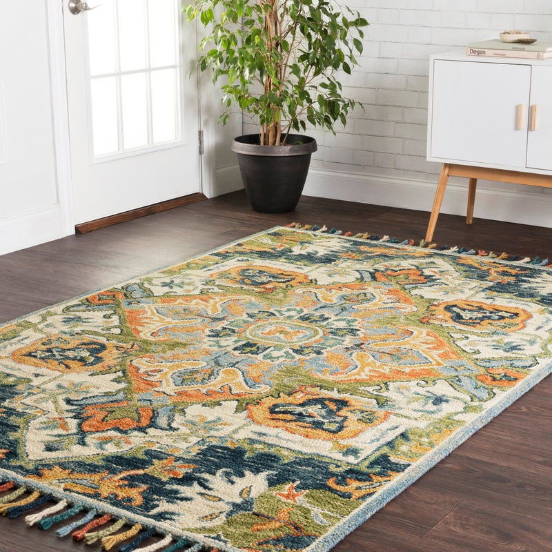 Loloi Zharah Blue/Multi Hooked Rug