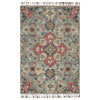 Loloi Zharah Light Blue/Multi Hooked Rug