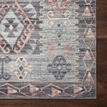 Loloi II Zion Gray/Multi Power Loomed Rug