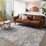 Loloi II Zion Gray/Multi Power Loomed Rug