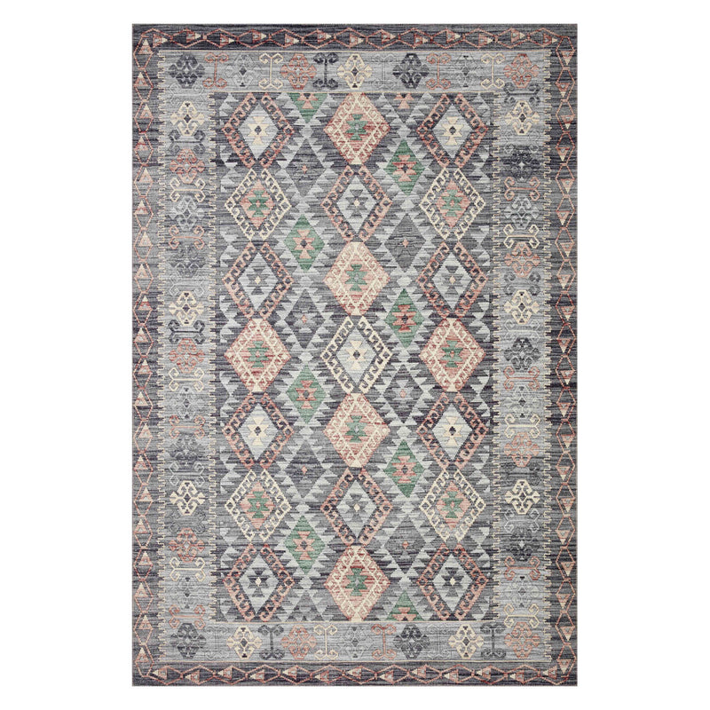 Loloi II Zion Gray/Multi Power Loomed Rug