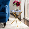 Ashley Faux Agate Accent Table