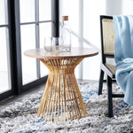 Prekins Rattan Accent Table