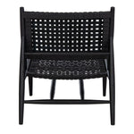 Franks Leather Woven Accent Chair