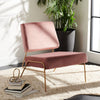 Vinesse Velvet Accent Chair