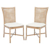 Lacy Rattan Accent Chair Set of 2