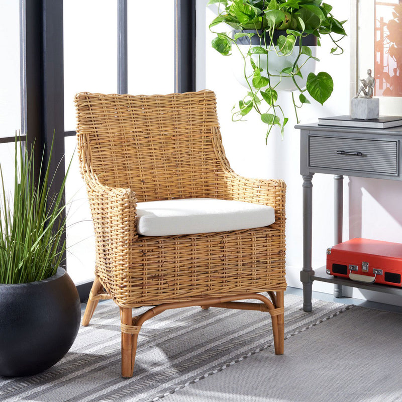 Langston Rattan Accent Chair