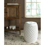 Kingman Nailhead Indoor/Outdoor Garden Stool