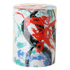 Rane Multicolor Ceramic Garden Stool