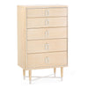 Villa and House Adrian Tall 5 Drawer Dresser