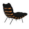 Noir Hanzo Relax Chair