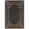 Livabliss Alfresco Frame Indoor/Outdoor Rug