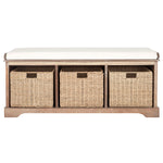 Dawkins Wicker Storage Bench